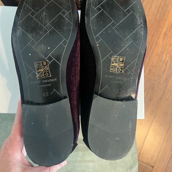 Mens High Eagle Velvet Loafers